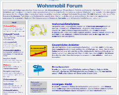 Wohnmobil Forum